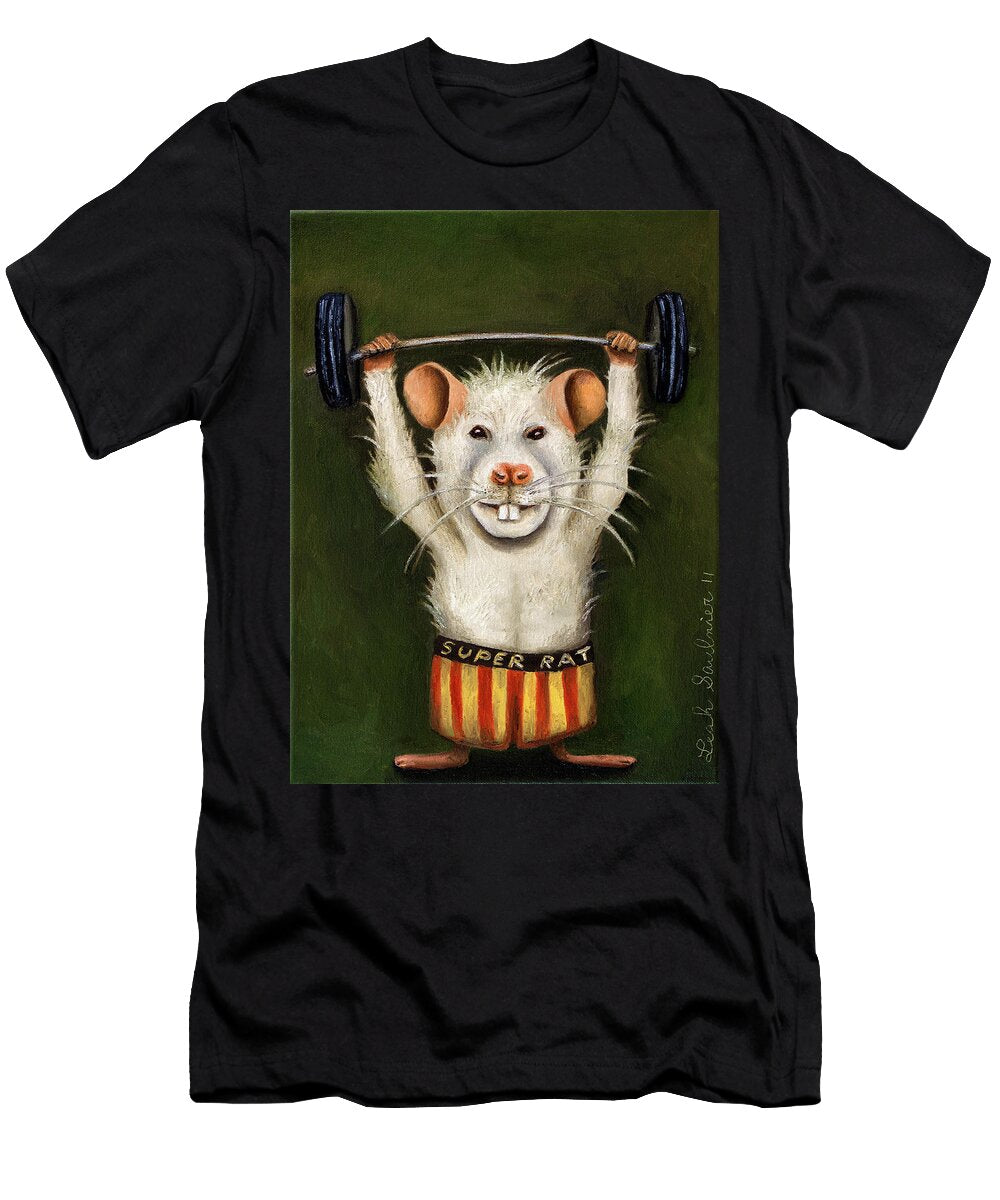 Super Rat Leah Saulnier the Painting Maniac T-Shirt