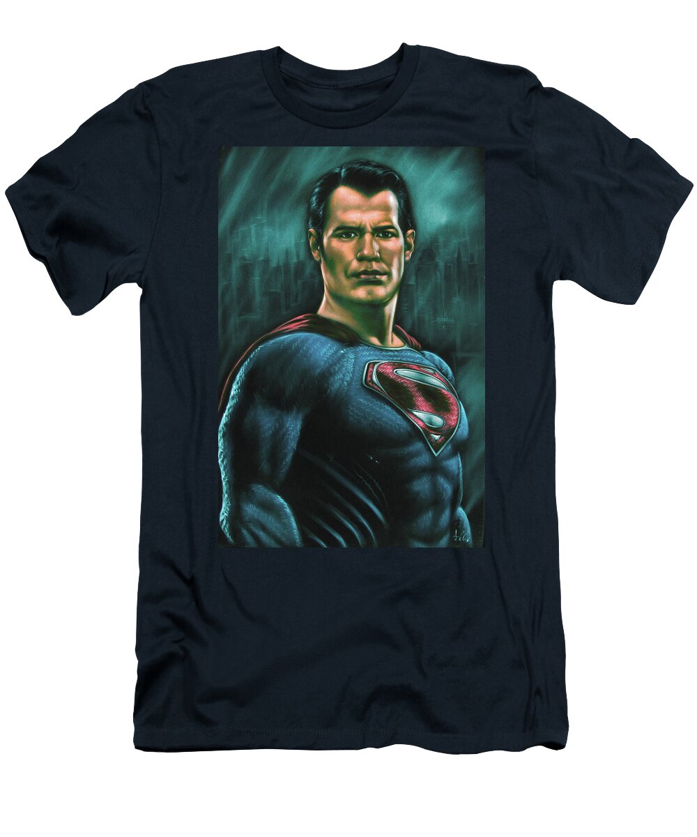 Superman Played By Henry Cavill Felix T-Shirt