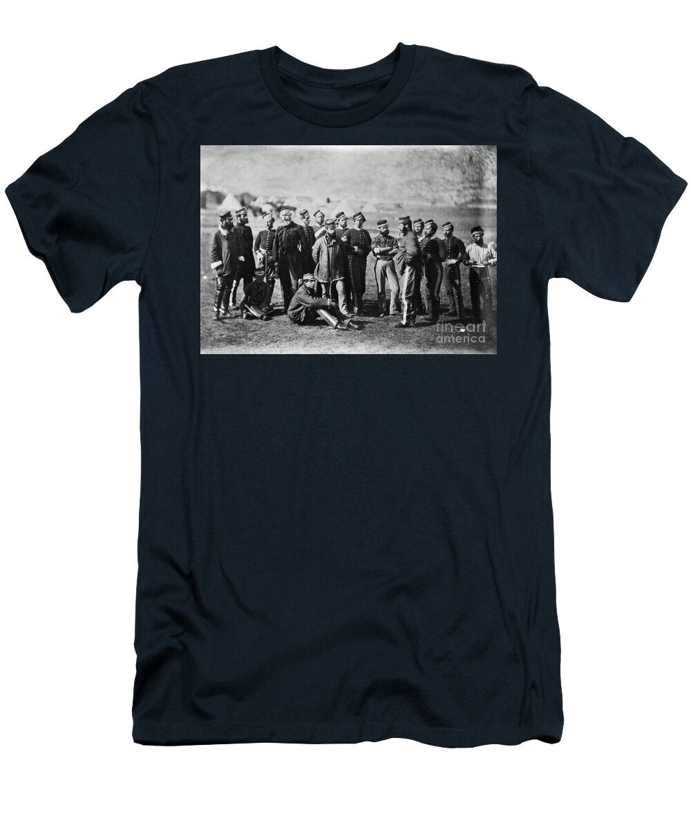 Survivors of the 13th Regiment of Light Dragoons After the Battle of Balaklava 1854 1855 Roger Fenton T-Shirt