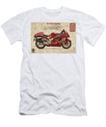 Suzuki Hayabusa Technical Design Kevin Walker and Pixel Reverie T-Shirt