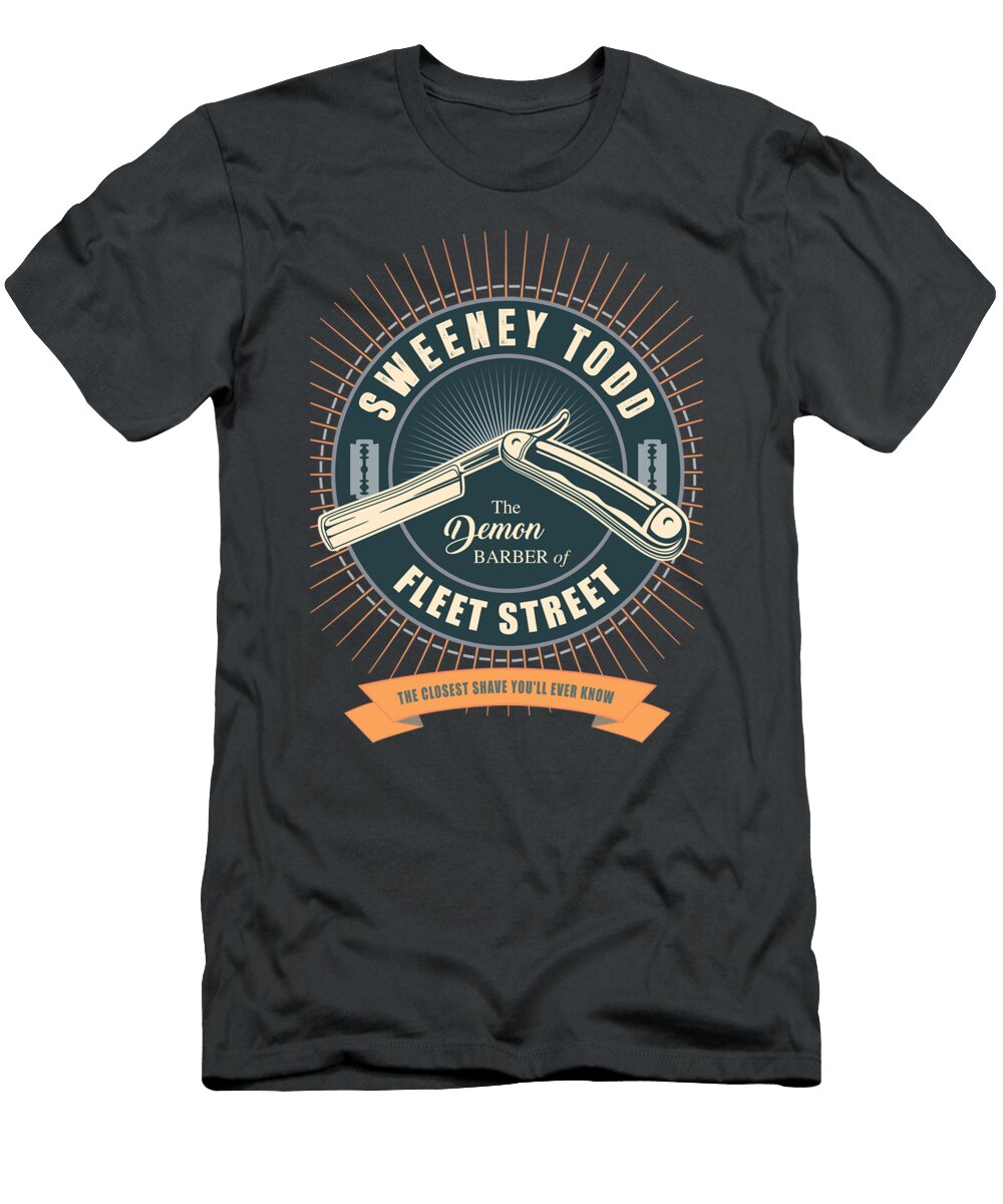 Sweeney Todd the Demon Barber of Fleet Street Alternative Movie Poster Movie Poster Boy T-Shirt