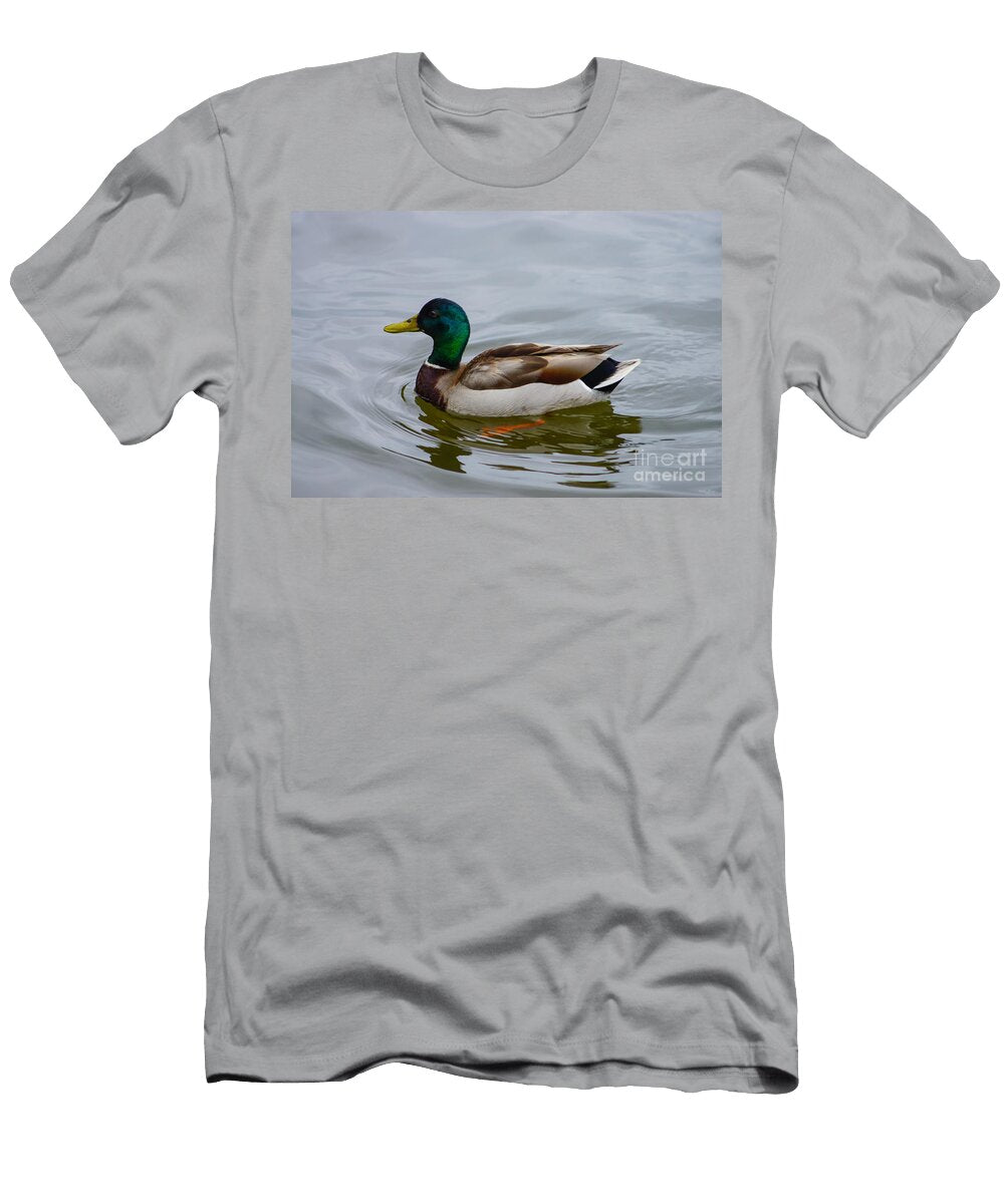 Swim Mallard Swim Jennifer White T-Shirt
