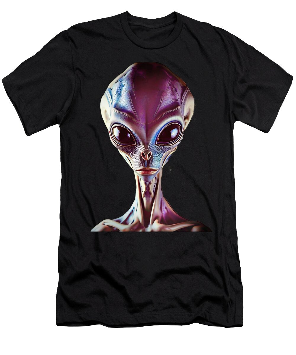 Syfy Alien Hypnotic Digital Fine Art Print By Bob Orsillo Extraterrestrial Wall Art Bob Orsillo T-Shirt