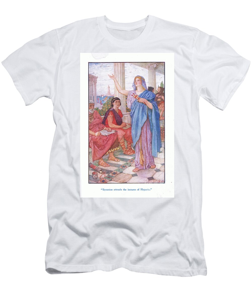 Synesius Attends the Lectures of Hypatia 1912 Henry Justice Ford T-Shirt