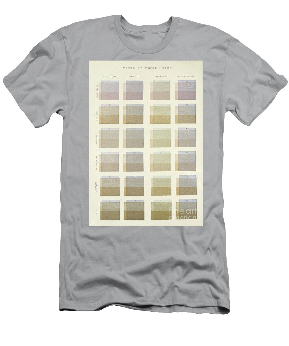 Table of Aerial Greys I1 Historic Illustrations T-Shirt