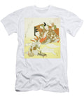 Tachibana No Hayanari Preparing to Make the First Writing of the New Year 1823 Digital Remastere Totoya Hokkei T-Shirt