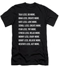 Talk Less Do More Success Motivational Matthew Chan T-Shirt