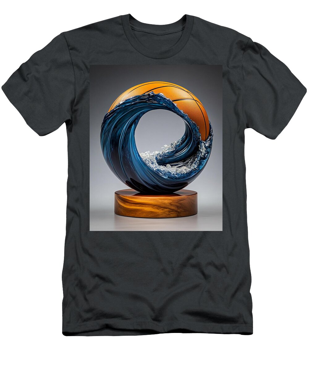 Teal and Gold Momentum Noah Parker T-Shirt