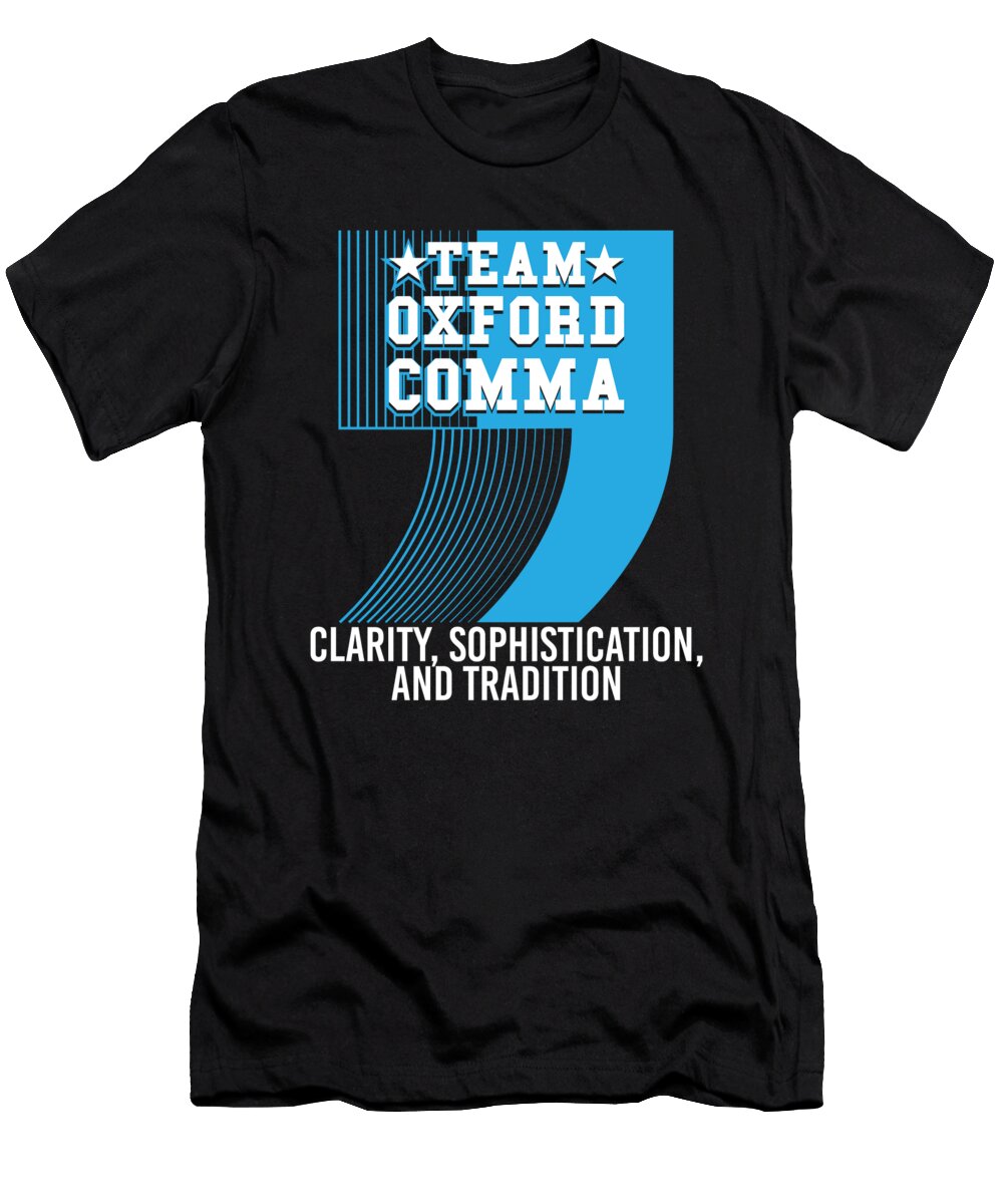 Team Oxford Comma Mister T-Shirt