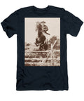 Teddy Roosevelt Jumping Fence on Horseback War Is Hell Store T-Shirt