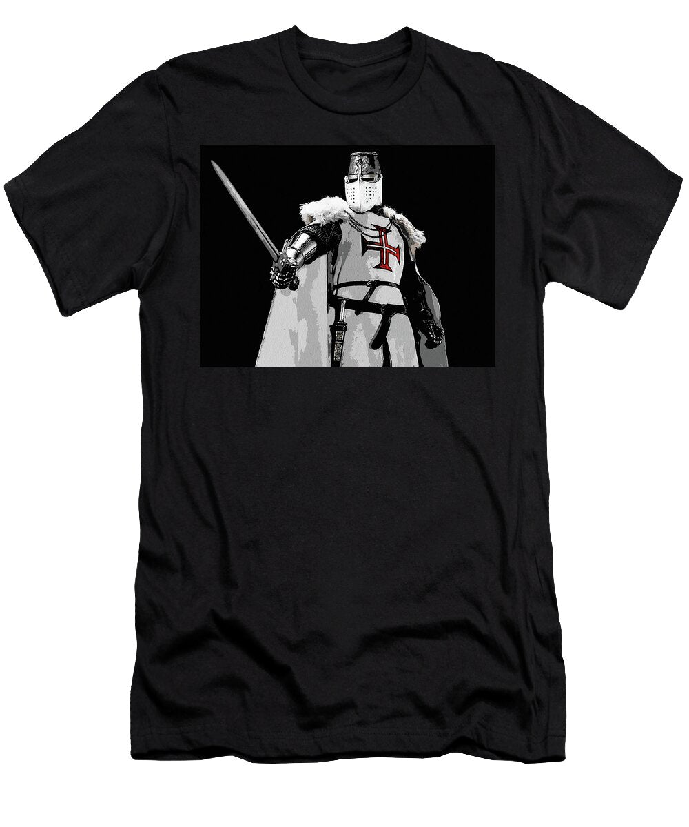 Templar Knight Red Cross Andrea Mazzocchetti T-Shirt