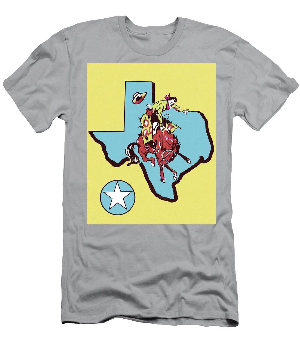 Texas Rodeo Csa Images T-Shirt