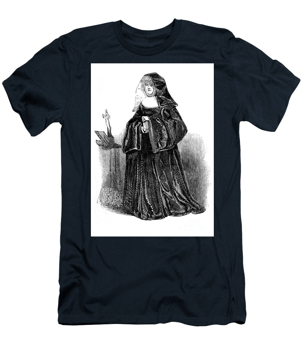 The Abbess E1 Historic Illustrations T-Shirt