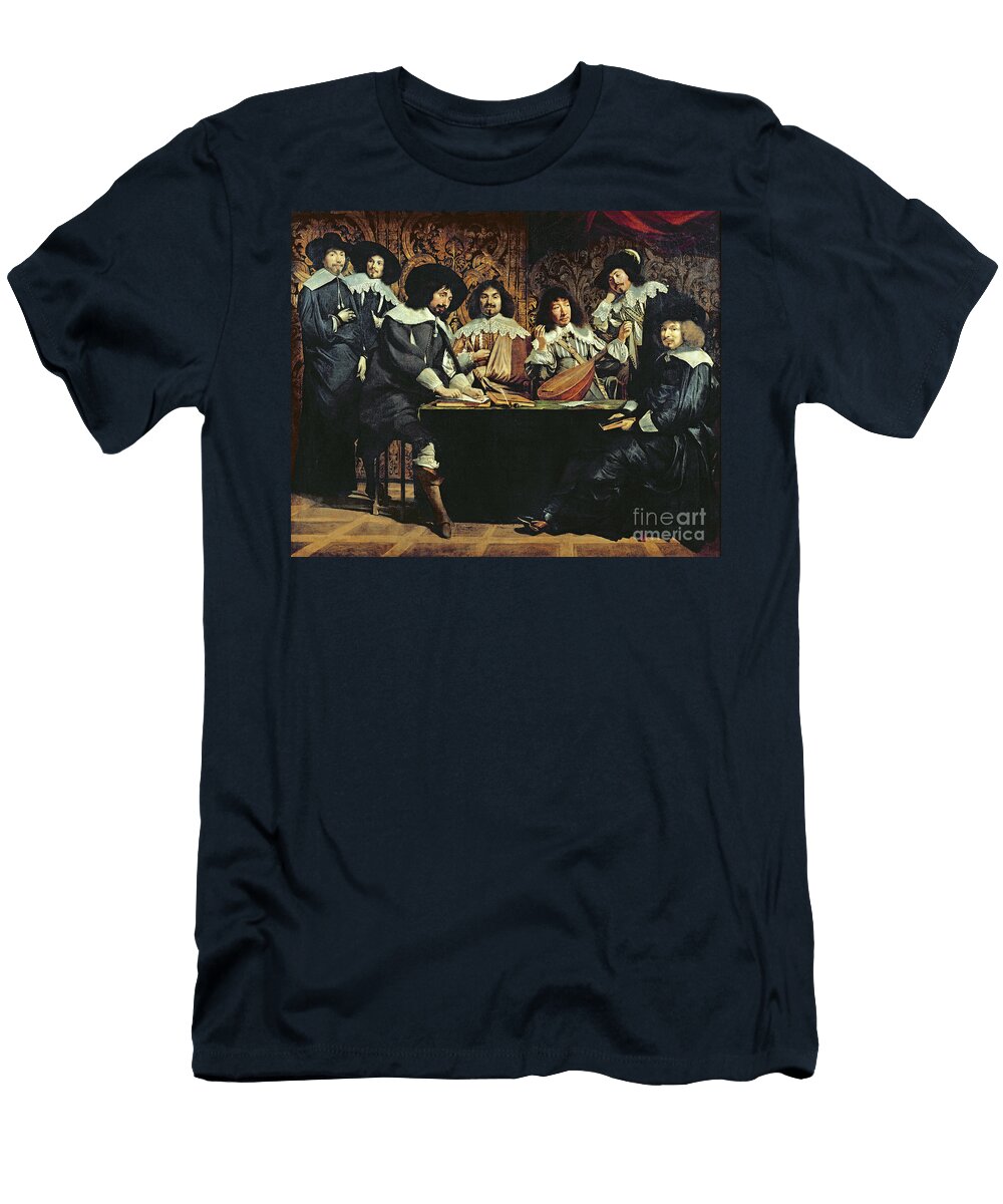 The Academy or the Amateurs Meeting C1640 Mathieu Le Nain T-Shirt