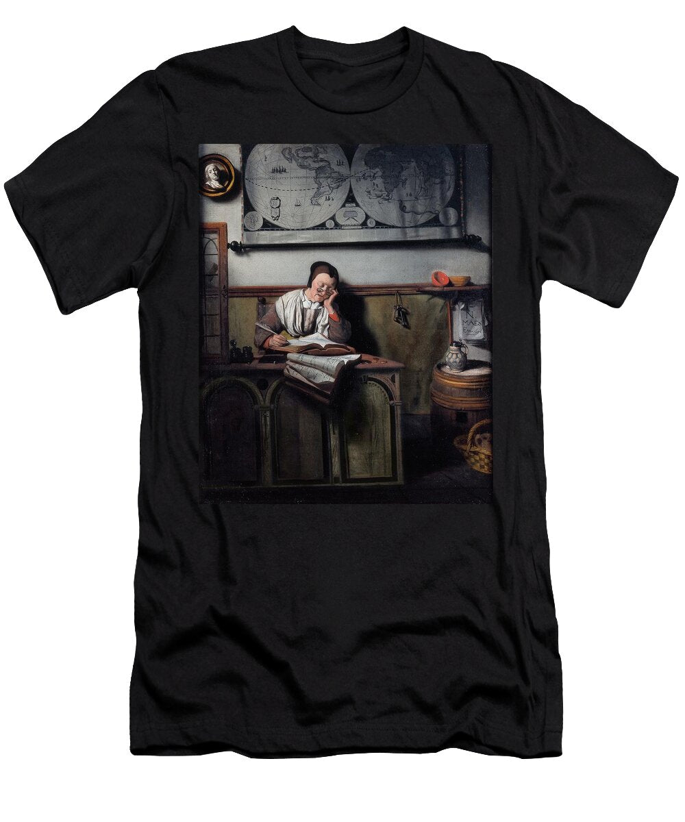 The Account Keeper Nicolaes Maes T-Shirt
