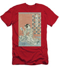 The Actor Bando Hikosaburo As the Daughter of Wada a Nobleman Recto See 144576 for Verso Utagawa Kunisada T-Shirt
