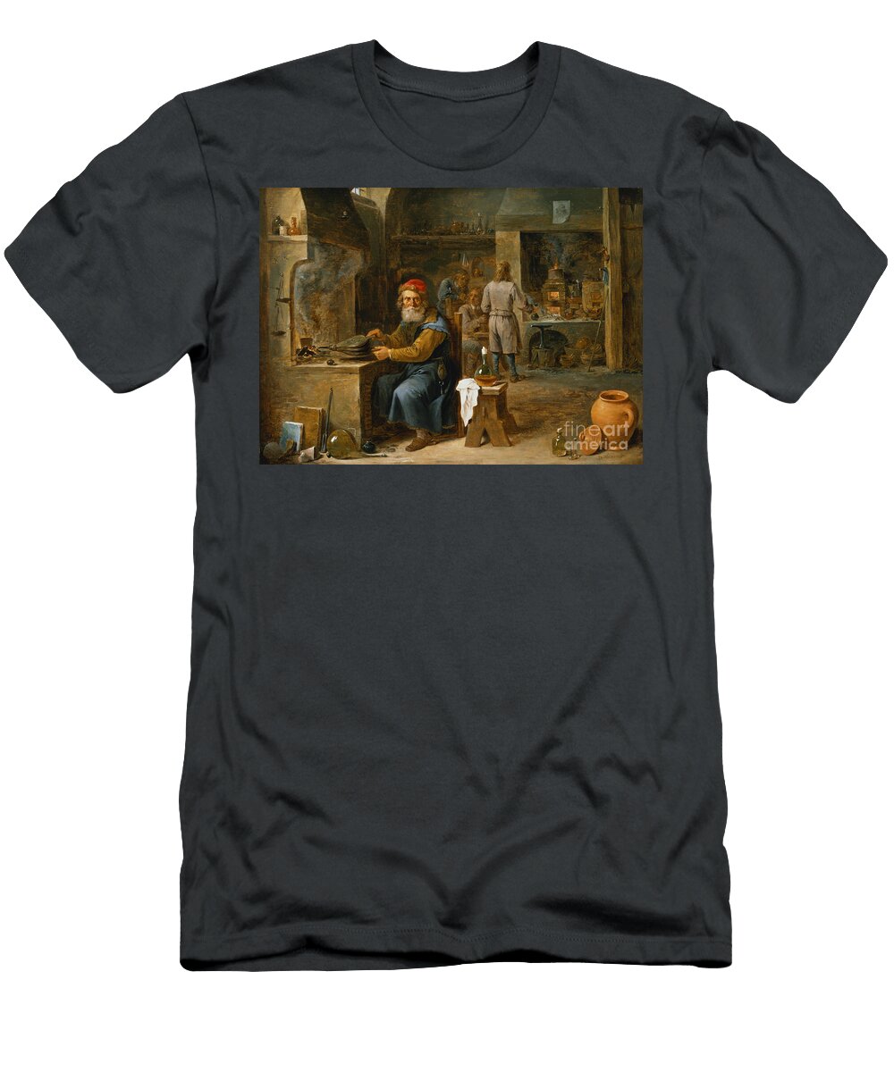 The Alchemist 1652 David the Younger Teniers T-Shirt