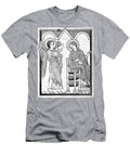 The Annunciation From a German Manuscript E1 Historic Illustrations T-Shirt