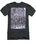 The Arrival of the Cavalry Division and the Bavarian Infantry in Przemysl in the Early Morning 3 June 1915 From the Illustrated History of the World War 1914 1915 Pub By Union Berlagsefellfchaft 1922 Vol 3 Hans W Schmidt T-Shirt