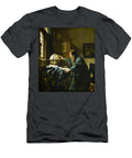 The Astronomer By Johannes Vermeer 1668 Orca Art Gallery T-Shirt