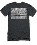 The Banks of the Chobe River Bw Scott Pellegrin T-Shirt