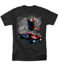 The Batman 2022 Batman and Batmobile Brand a T-Shirt