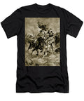 The Battle of Blenheim the Cavalry in Action Illustration From Hutchinsons Story of the British Nation C1923 Henry Payne T-Shirt