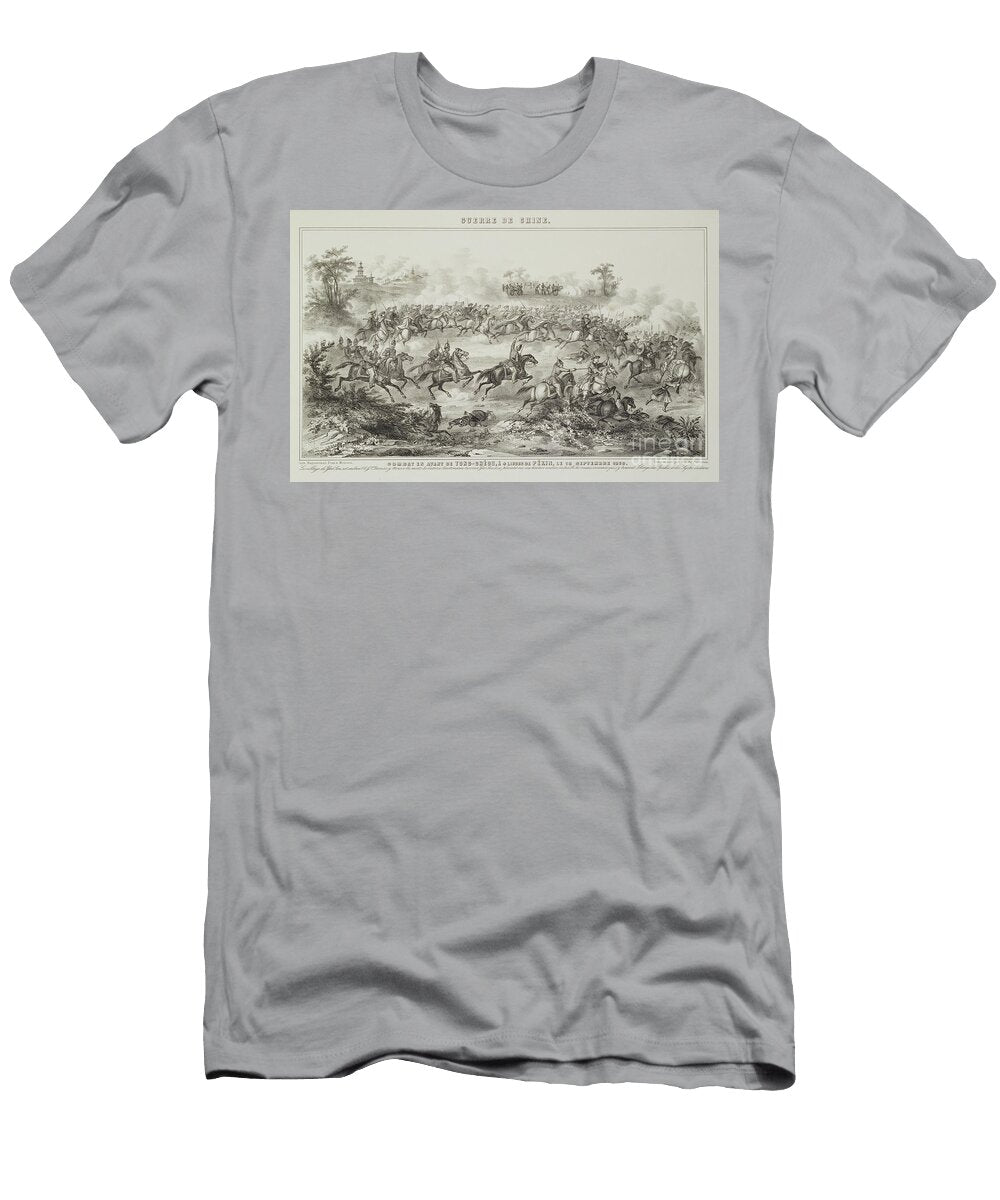 The Battle of Chang Kia Onang Before Tong Cheou 18th September 1860 From the War in China 1862 Gc De Fortavion T-Shirt