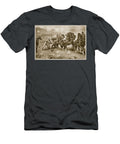 The Battle of Colenso the Last Desperate Attempt to Save the Guns of the 14th and 66th Batteries 1900 Sidney Paget T-Shirt