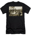 The Battle of Crecy 26th August 1346 Illustration From Hutchinsons Story of the British Nation C1923 Richard Caton Ii Woodville T-Shirt
