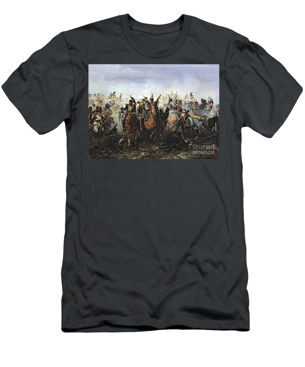 The Battle of LA Fere Champenoise on the 25th March 1814 1891 Bogdan Willewalde T-Shirt