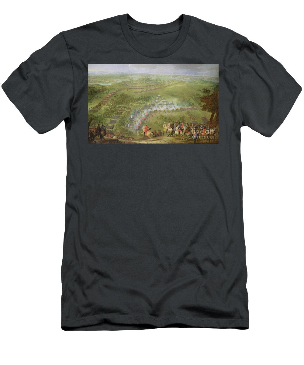 The Battle of Lesnaya in 1708 Pierre Denis Martin T-Shirt