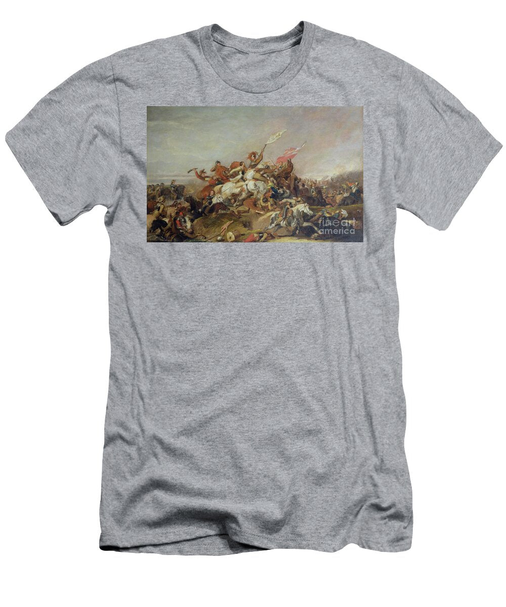 The Battle of Marston Moor in 1644 1819 Abraham Cooper T-Shirt