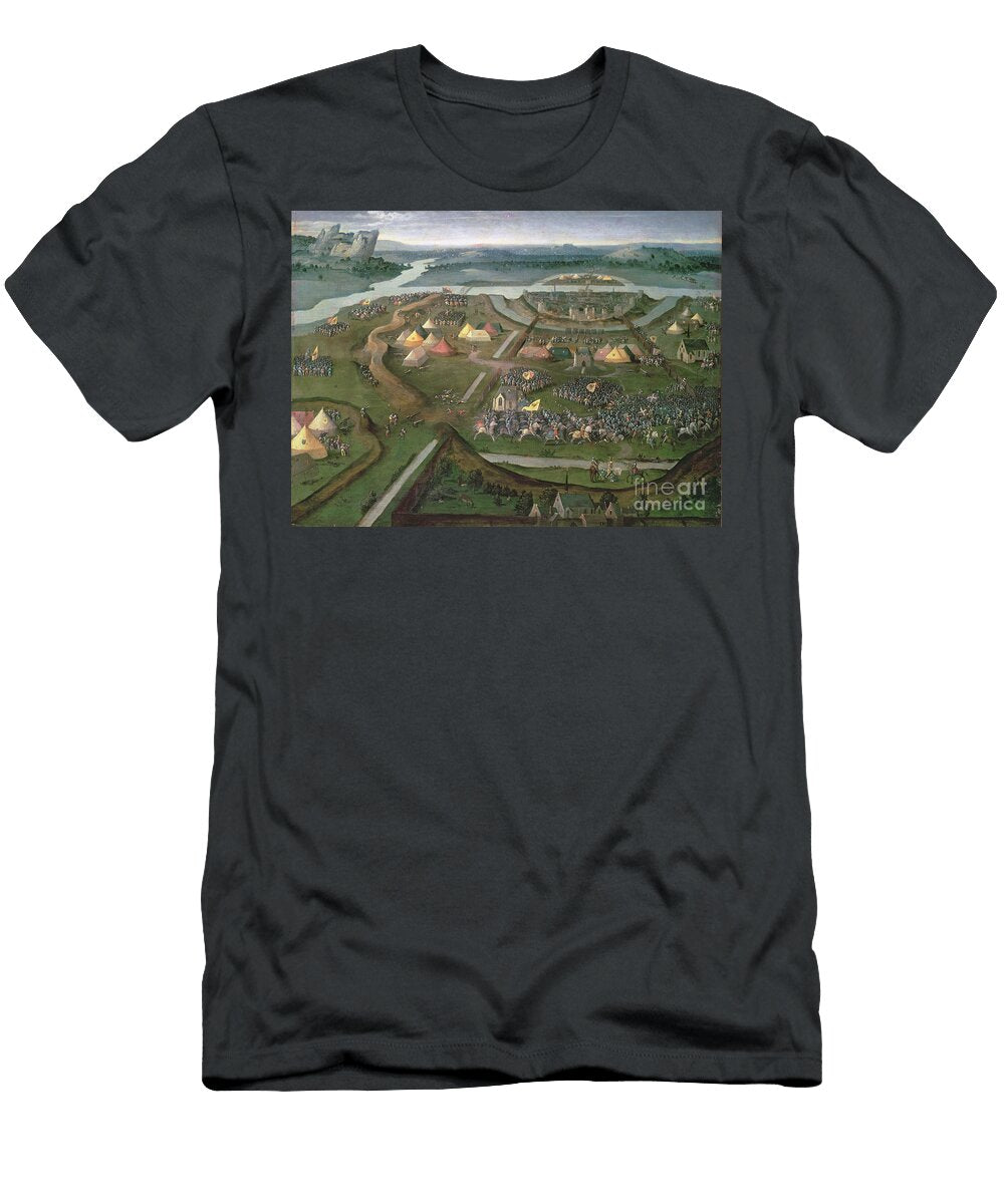 The Battle of Pavia in 1525 C1530 Joachim Patenier T-Shirt