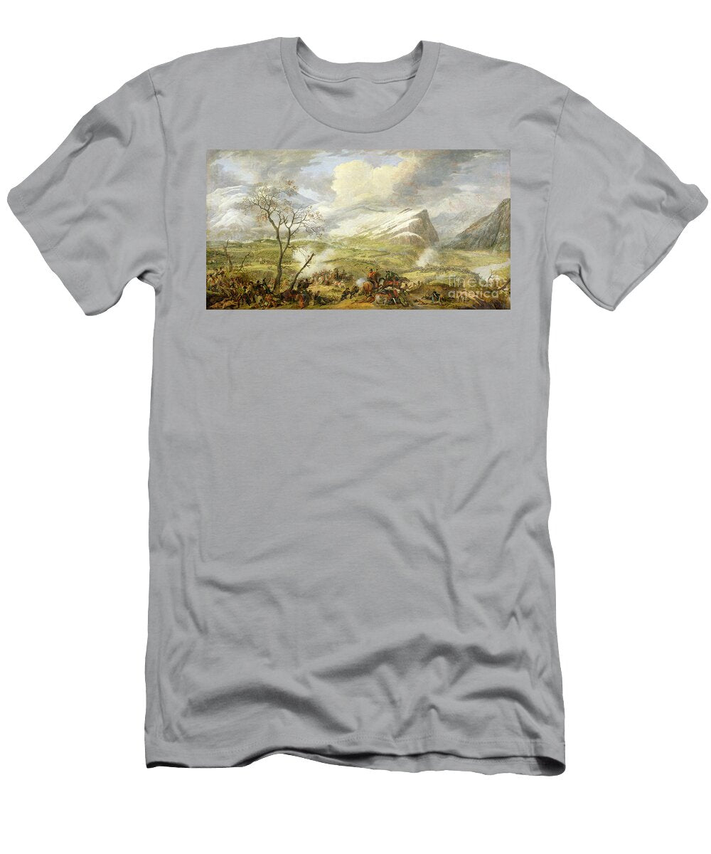 The Battle of Rivoli on the 14th January 1797 Baron Louis Albert Bacler Dalbe T-Shirt