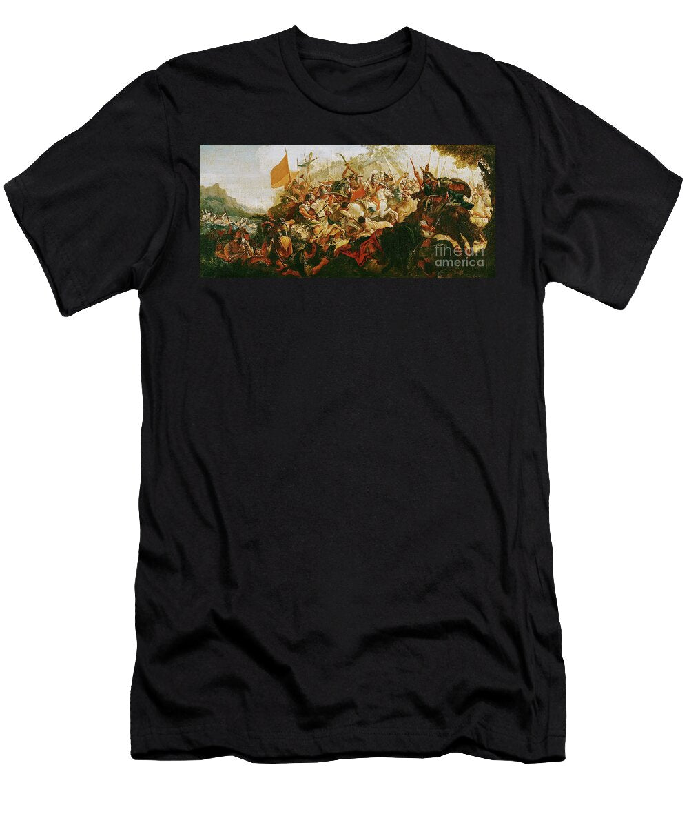 The Battle of the Granicus in May 334 Bc Francesco Fontebasso T-Shirt