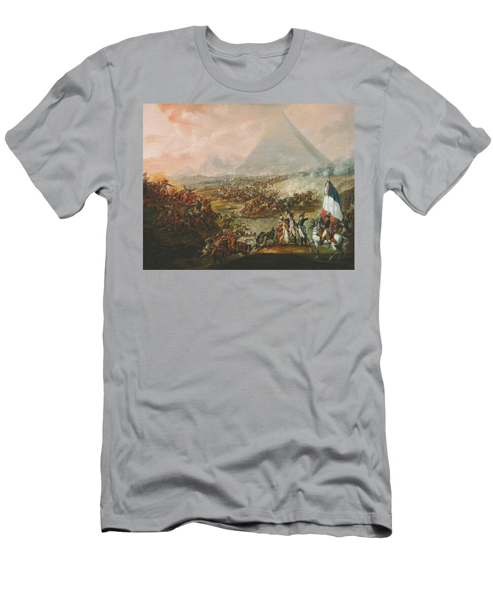 The Battle of the Pyramids July 211798 Francois Louis Watteau T-Shirt