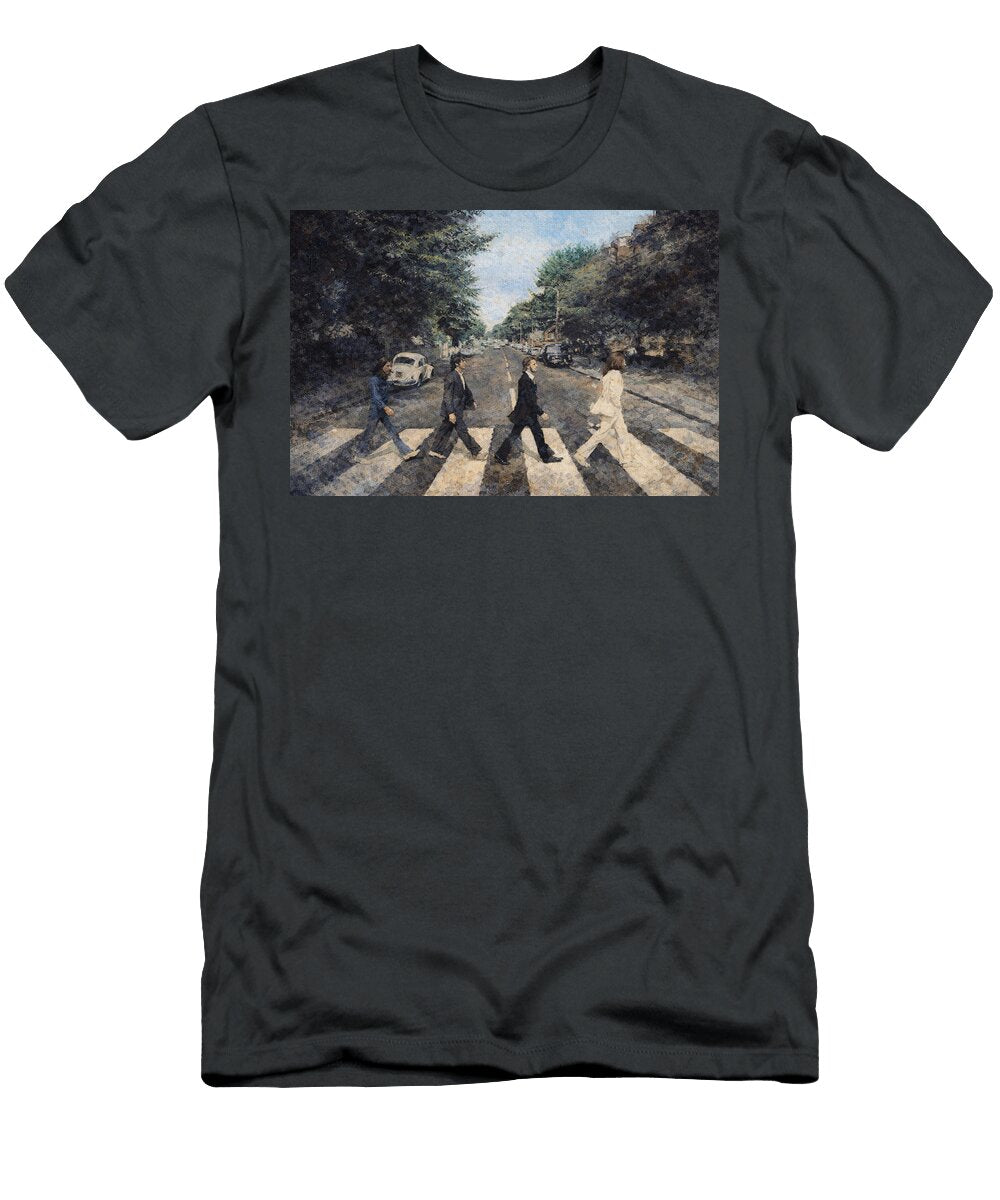 The Beatles Abbey Road Album Cover Anna Fernandez T-Shirt