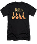 The Beatles Abbey Road Silhouette Joke Oles T-Shirt