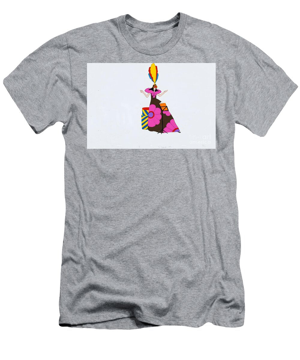 The Beatles an Original Animation Cel for a Lady Violinist From the Band Yellow Submarine Antonios Valamontes T-Shirt