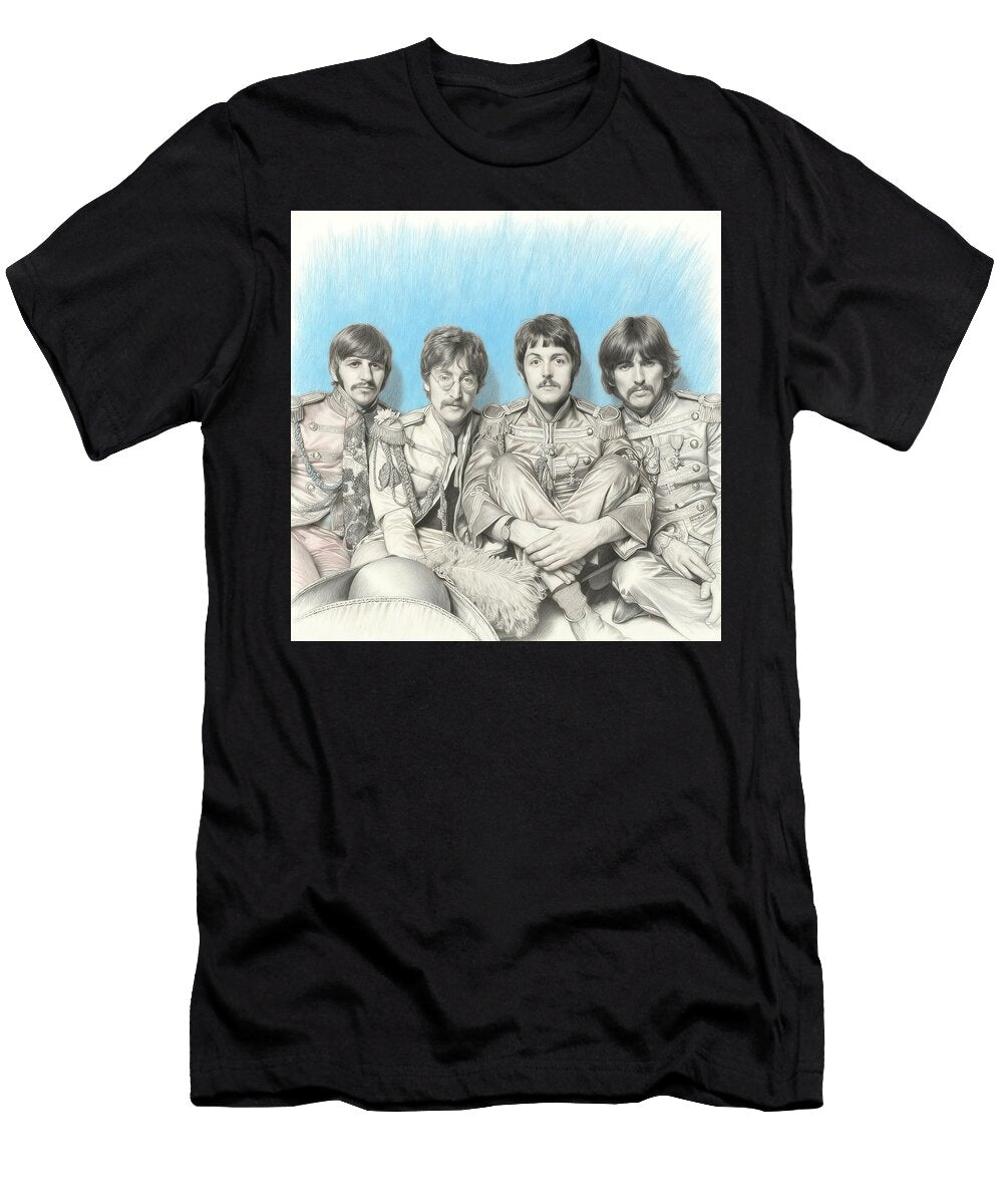 The Beatles in Iconic Outfits Ugne Lazauskaite T-Shirt