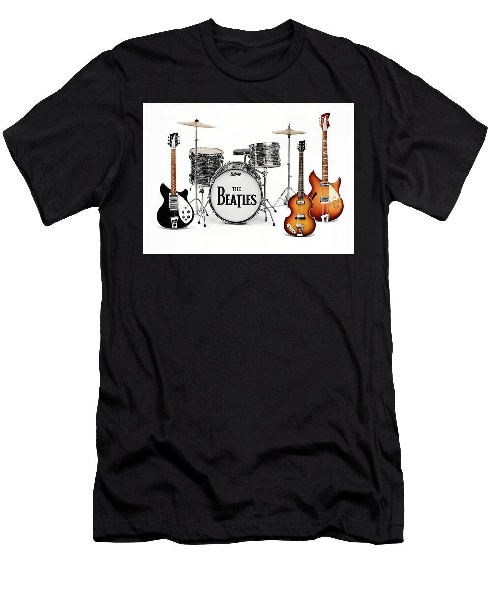 The Beatles Instrument Set Ric Holland T-Shirt