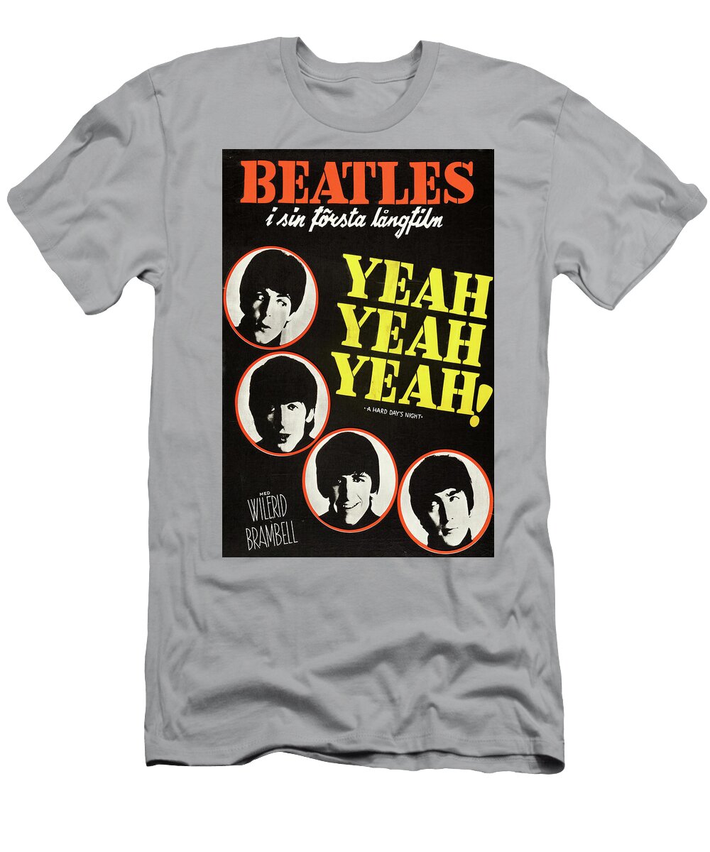 The Beatles Movie Poster Vintage Art Retro Poster Vintage Treasure Best Quality Sampadart Gallery T-Shirt