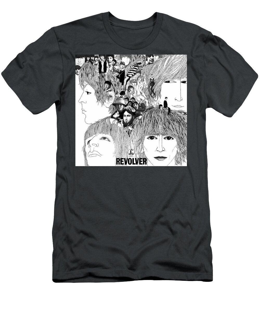 The Beatles Revolver Album Cover Robert Banach T-Shirt