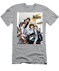 The Beatles Ringo Starr Rear and L to R Paul Mccartney George Harrison John Lennon Robert Williams T-Shirt
