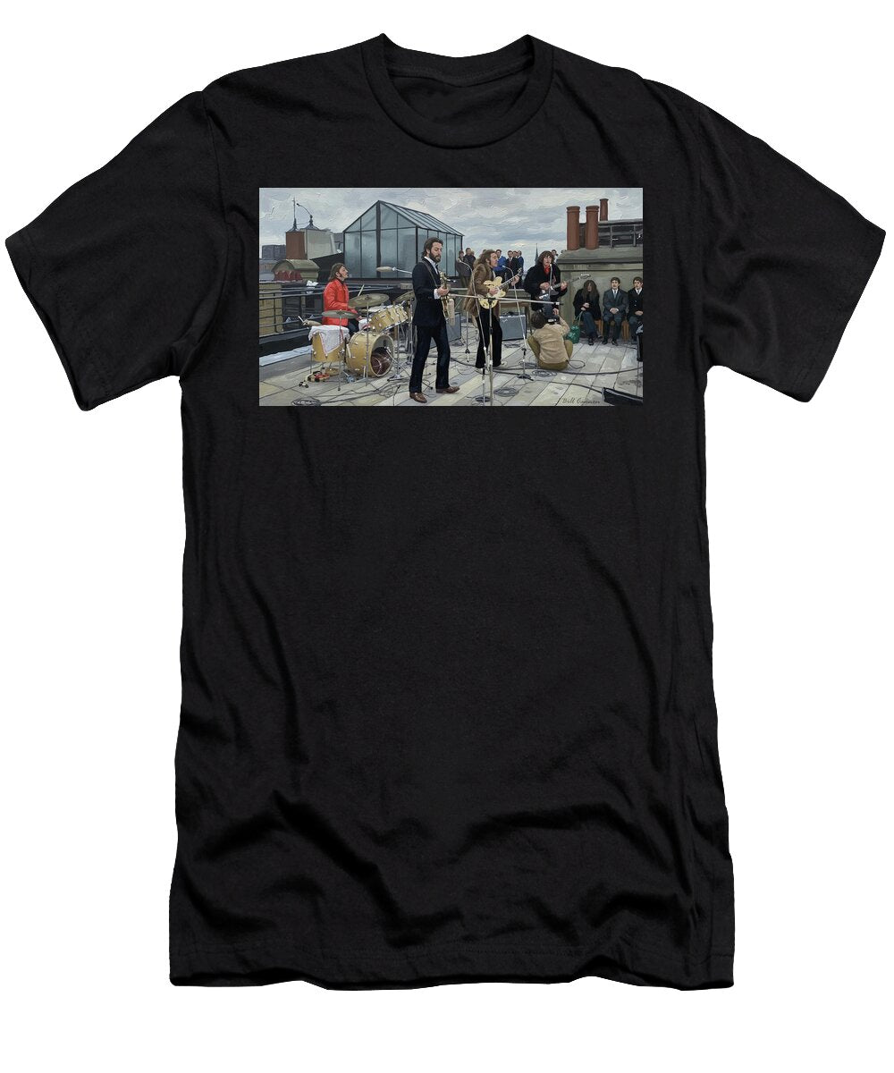 The Beatles Rooftop Concert Bill Cannon T-Shirt