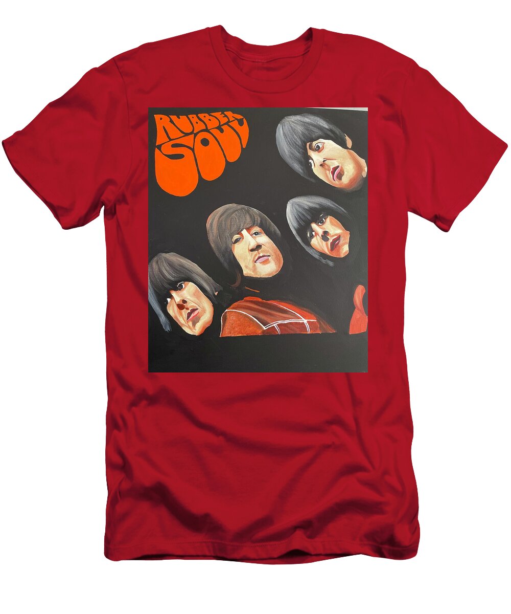 The Beatles Rubber Soul Tribute Robert Shafer T-Shirt