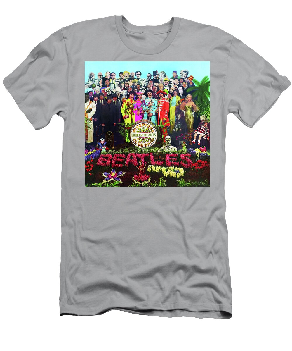 The Beatles Sgt Peppers Lonely Hearts Club Band Album Cover Robert Banach T-Shirt