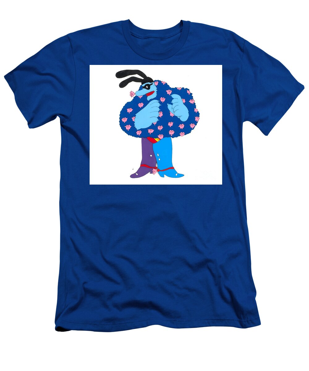 The Beatles Three Original Production Animation Cels of the Chief Blue Meanie 2 Antonios Valamontes T-Shirt
