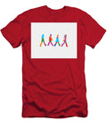 The Beatles Walking Across Abbey Road Pop Art Ahmad Nusyirwan T-Shirt